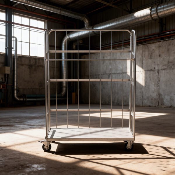 Heavy-Duty Logistics Roll Cage | Foldable & Nestable Warehouse Roll Container for B2B Bulk Orders | DeliverKingdom Quality Guaranteed_image_3 Heavy-Duty Logistics Roll Cage | Foldable & Nestable Warehouse Roll Container for Business Bulk Orders | ASORTINGBAG Quality Guaranteed