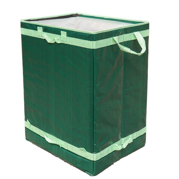 IMG_4293 High-Visibility Green PP Woven Parcel Sacks for Rapid Warehouse Sorting | 181L Sustainable Logistics Distribution Bags | Recyclable Industrial Courier Consolidation Bags Manufacturer
