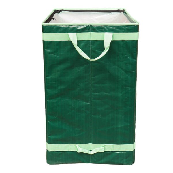 IMG_4294 High-Visibility Green PP Woven Parcel Sacks for Rapid Warehouse Sorting | 181L Sustainable Logistics Distribution Bags | Recyclable Industrial Courier Consolidation Bags Manufacturer