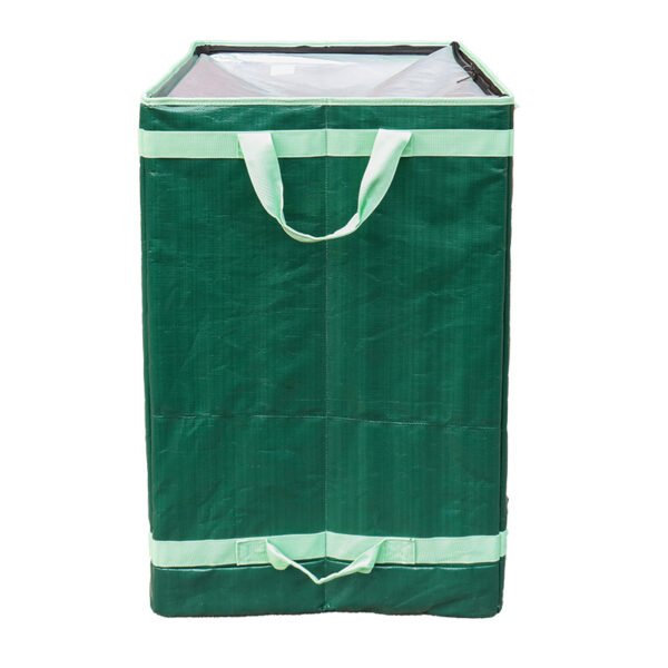 IMG_4297 High-Visibility Green PP Woven Parcel Sacks for Rapid Warehouse Sorting | 181L Sustainable Logistics Distribution Bags | Recyclable Industrial Courier Consolidation Bags Manufacturer