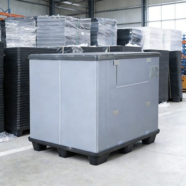 a960ccb6b88fe1f39f98fb10f877cb38_medium Collapsible Plastic Sleeve Pack | Space-Saving Industrial Pallet Box for Efficient Logistics & Storage Solutions
