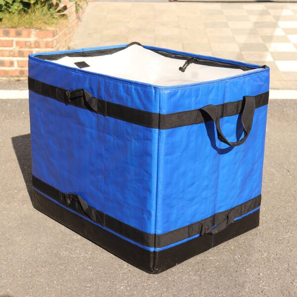 112L Professional Blue Logistics Carrier with Structural Frame | Precision Parcel Management Bag for International Handover & Courier Routing | ASORTINGBAG_image_3 112L Professional Blue Logistics Carrier with Structural Frame | Precision Parcel Management Bag for International Handover & Courier Routing | ASORTINGBAG