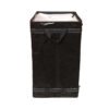 Reinforced Black Parcel Delivery Bag with 8-Point Stitching Handles | Industrial Foldable Courier Bag with Rigid Bottom Board for Express Logistics_image_3 Reinforced Black Parcel Delivery Bag with 8-Point Stitching Handles | Industrial Foldable Courier Bag with Rigid Bottom Board for Express Logistics