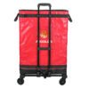 Red Collapsible Parcel Bags with Trolley Attachment Heavy Duty Logistics Carrier Bags Large and Small Size Van Organizer Bags with Tie-Down Straps for Warehouse Roll Cages and Courier Last-Mile Delivery_image_2 Red Collapsible Parcel Bags with Trolley Attachment Heavy Duty Logistics Carrier Bags Large and Small Size Van Organizer Bags with Tie-Down Straps for Warehouse Roll Cages and Courier Last-Mile Delivery