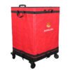 Red Collapsible Parcel Bags with Trolley Attachment Heavy Duty Logistics Carrier Bags Large and Small Size Van Organizer Bags with Tie-Down Straps for Warehouse Roll Cages and Courier Last-Mile Delivery_image_5 Red Collapsible Parcel Bags with Trolley Attachment Heavy Duty Logistics Carrier Bags Large and Small Size Van Organizer Bags with Tie-Down Straps for Warehouse Roll Cages and Courier Last-Mile Delivery