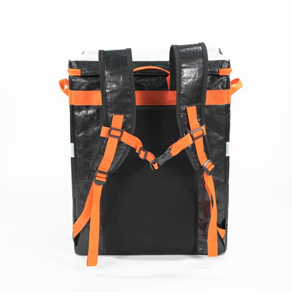 Delivery Backpack Foldable Express Courier Sacks with Reflective Safety Strip Professional Van Organizer Moving Carrier for Last-Mile Parcel Distribution_image_5 Heavy Duty Logistics Delivery Backpack Foldable Express Courier Sacks with Reflective Safety Strip Professional Van Organizer Moving Carrier for Last-Mile Parcel Distribution and E-commerce Fulfillment