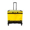 Yellow Parcel Sorter Bags with Integrated Mesh Cargo Pocket and Rolling Dolly Trolley Heavy Duty Moving Carrier for Warehouse Logistics Cage Collapsible Distribution Sacks with Tie-Down Straps for E-commerce Fleet Manifests_image_3 Yellow Parcel Sorter Bags with Integrated Mesh Cargo Pocket and Rolling Dolly Trolley Heavy Duty Moving Carrier for Warehouse Logistics Cage Collapsible Distribution Sacks with Tie-Down Straps for E-commerce Fleet Manifests