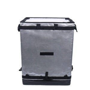 Silver Collapsible Parcel Bags with Trolley Attachment Heavy Duty Logistics Carrier Bags Large and Small Size Van Organizer Bags with Tie-Down Straps for Warehouse Roll Cages and Courier Last-Mile Delivery_image_5 Silver Collapsible Parcel Bags with Trolley Attachment Heavy Duty Logistics Carrier Bags Large and Small Size Van Organizer Bags with Tie-Down Straps for Warehouse Roll Cages and Courier Last-Mile Delivery