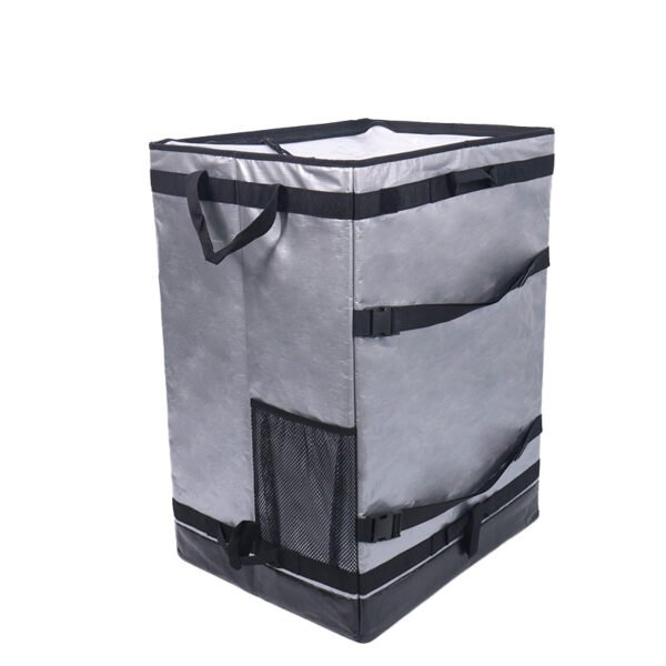 Silver Collapsible Parcel Bags with Trolley Attachment Heavy Duty Logistics Carrier Bags Large and Small Size Van Organizer Bags with Tie-Down Straps for Warehouse Roll Cages and Courier Last-Mile Delivery_image_3 Silver Collapsible Parcel Bags with Trolley Attachment Heavy Duty Logistics Carrier Bags Large and Small Size Van Organizer Bags with Tie-Down Straps for Warehouse Roll Cages and Courier Last-Mile Delivery