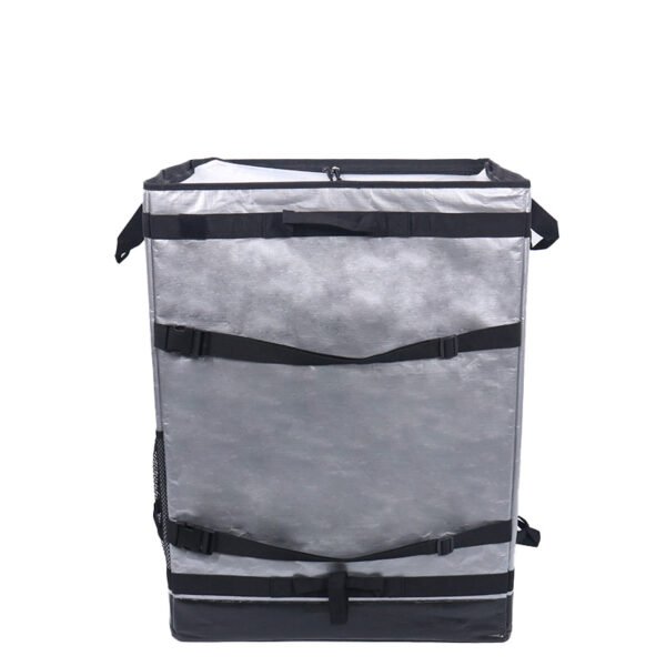 Silver Collapsible Parcel Bags with Trolley Attachment Heavy Duty Logistics Carrier Bags Large and Small Size Van Organizer Bags with Tie-Down Straps for Warehouse Roll Cages and Courier Last-Mile Delivery_image_4 Silver Collapsible Parcel Bags with Trolley Attachment Heavy Duty Logistics Carrier Bags Large and Small Size Van Organizer Bags with Tie-Down Straps for Warehouse Roll Cages and Courier Last-Mile Delivery