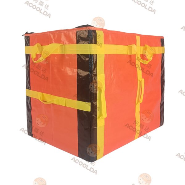 Standard Collapsible Transit Bags with Cross-Docking Straps Cross-Border Logistics Sacks Amazon-Style Distribution Sacks for High-Volume Sorting Hubs