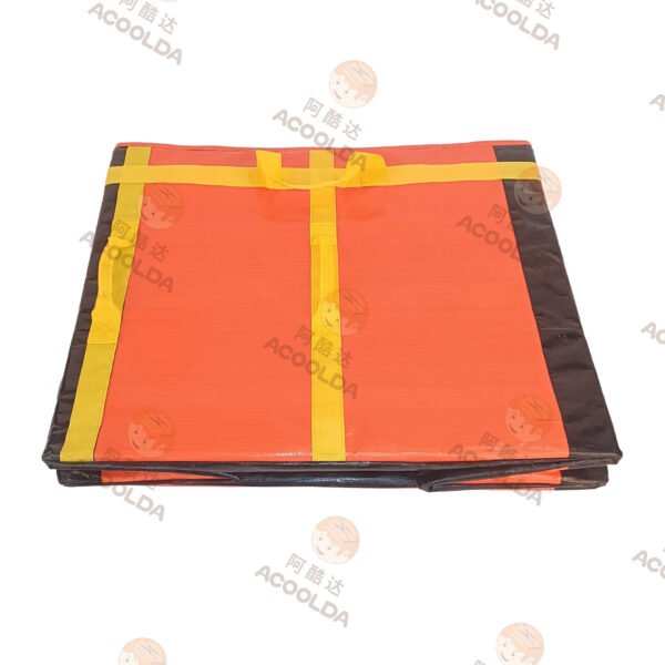 Standard Collapsible Transit Bags with Cross-Docking Straps Cross-Border Logistics Sacks Amazon-Style Distribution Sacks for High-Volume Sorting Hubs