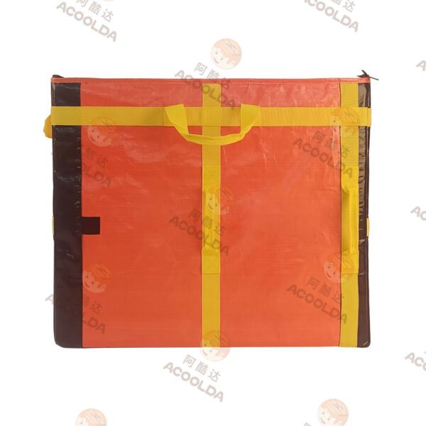 Standard Collapsible Transit Bags with Cross-Docking Straps Cross-Border Logistics Sacks Amazon-Style Distribution Sacks for High-Volume Sorting Hubs