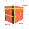 Standard Collapsible Transit Bags with Cross-Docking Straps Cross-Border Logistics Sacks Amazon-Style Distribution Sacks for High-Volume Sorting Hubs