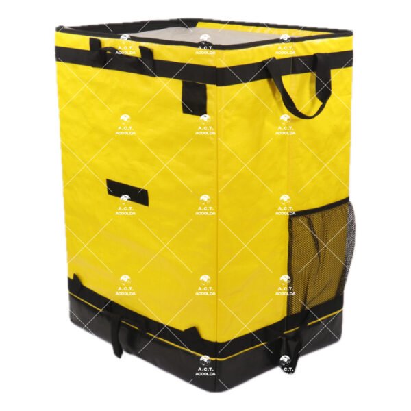 High-Capacity Delivery Fleet Sorting Totes with Integrated Side Mesh Storage Pockets and Adjustable Tension Straps for Extended Last-Mile Courier Routing_image_2 High-Capacity Delivery Fleet Sorting Totes with Integrated Side Mesh Storage Pockets and Adjustable Tension Straps for Extended Last-Mile Courier Routing