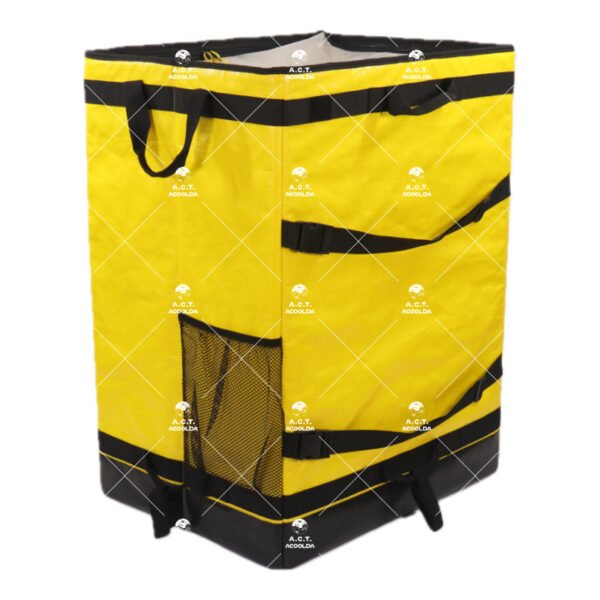 High-Capacity Delivery Fleet Sorting Totes with Integrated Side Mesh Storage Pockets and Adjustable Tension Straps for Extended Last-Mile Courier Routing_image_4 High-Capacity Delivery Fleet Sorting Totes with Integrated Side Mesh Storage Pockets and Adjustable Tension Straps for Extended Last-Mile Courier Routing