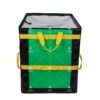 Low-Profile Commercial Delivery Totes with Semi-Rigid Foldable Structure and Multi-Directional Handles for Low-Clearance Fleet Vehicle Shelving Systems_image_3 Low-Profile Commercial Delivery Totes with Semi-Rigid Foldable Structure and Multi-Directional Handles for Low-Clearance Fleet Vehicle Shelving Systems