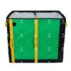 Low-Profile Commercial Delivery Totes with Semi-Rigid Foldable Structure and Multi-Directional Handles for Low-Clearance Fleet Vehicle Shelving Systems_image_5 Low-Profile Commercial Delivery Totes with Semi-Rigid Foldable Structure and Multi-Directional Handles for Low-Clearance Fleet Vehicle Shelving Systems