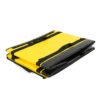 Standardized 108L Collapsible Logistics Sorting Totes with Double-Slider Nylon Zipper and Rectangular Footprint for Commercial Distribution Rack Systems