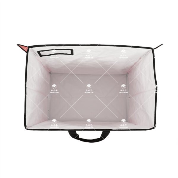 126L Reinforced Red Logistics Delivery Bag with Hollow Board Support, Label Windows and Fold-Over Lid for Parcel Sorting_image_4 126L Reinforced Red Logistics Delivery Bag with Hollow Board Support, Label Windows and Fold-Over Lid for Parcel Sorting