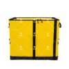 High-Visibility Yellow Collapsible Parcel Sorting Bag with Reinforced Webbing and Multi-Level Handles for Warehouses and Courier Hubs_image_1 High-Visibility Yellow Collapsible Parcel Sorting Bag with Reinforced Webbing and Multi-Level Handles for Warehouses and Courier Hubs