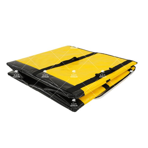 High-Visibility Yellow Collapsible Parcel Sorting Bag with Reinforced Webbing and Multi-Level Handles for Warehouses and Courier Hubs_image_6 High-Visibility Yellow Collapsible Parcel Sorting Bag with Reinforced Webbing and Multi-Level Handles for Warehouses and Courier Hubs
