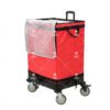 Rolling Parcel Sorting Trolley Bag with Telescopic Pull Handle, Four Swivel Casters and Full-Front Access for Warehouses and Courier Hubs_image_2 Rolling Parcel Sorting Trolley Bag with Telescopic Pull Handle, Four Swivel Casters and Full-Front Access for Warehouses and Courier Hubs