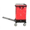 Rolling Parcel Sorting Trolley Bag with Telescopic Pull Handle, Four Swivel Casters and Full-Front Access for Warehouses and Courier Hubs_image_5 Rolling Parcel Sorting Trolley Bag with Telescopic Pull Handle, Four Swivel Casters and Full-Front Access for Warehouses and Courier Hubs