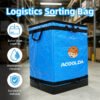 200L Blue PP Woven Parcel Sorting Bag with Zipper Lid, Reinforced Webbing and Multi-Point Handles for Courier Vans and Warehouses_image_6 200L Blue PP Woven Parcel Sorting Bag with Zipper Lid, Reinforced Webbing and Multi-Point Handles for Courier Vans and Warehouses