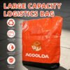 500L High-Capacity PE Woven Logistics Sorting Bag with Double Zipper, Clear ID Pocket and Reinforced Base for Parcel Hubs_image_2 500L High-Capacity PE Woven Logistics Soft Sorting Bag with Double Zipper, Clear ID Pocket and Reinforced Base for Parcel Hubs