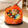 500L High-Capacity PE Woven Logistics Sorting Bag with Double Zipper, Clear ID Pocket and Reinforced Base for Parcel Hubs_image_5 500L High-Capacity PE Woven Logistics Soft Sorting Bag with Double Zipper, Clear ID Pocket and Reinforced Base for Parcel Hubs