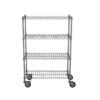Three-Tier Mobile Wire Shelving Cart with Adjustable Storage Levels for Logistics Bags in Parcel Hubs and Fulfillment Centers_image_4 Three-Tier-Mobile-Wire-Shelving-Cart-with-Adjustable-Storage-Levels-for-Logistics-Bags-in-Parcel-Hubs-and-Fulfillment-Centers